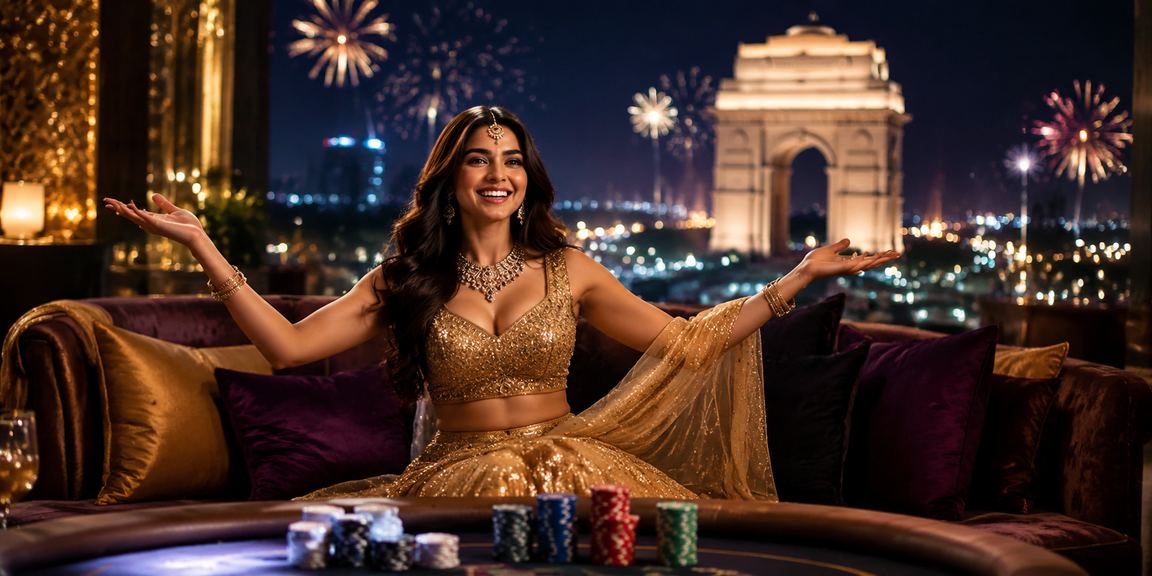 Delhi India Gate casino-style betting night