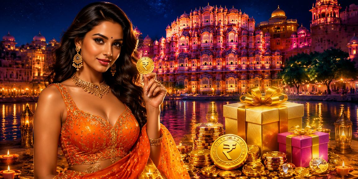 Jaipur Hawa Mahal with VIP betting bonus card